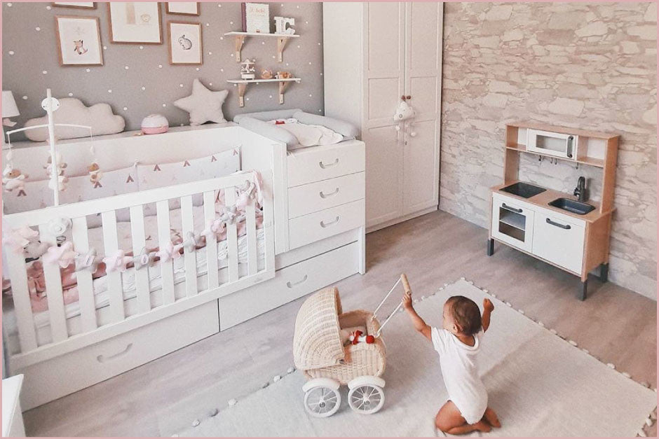 Puedo pintar la habitación del bebé con él dentro? · Moltex Baby