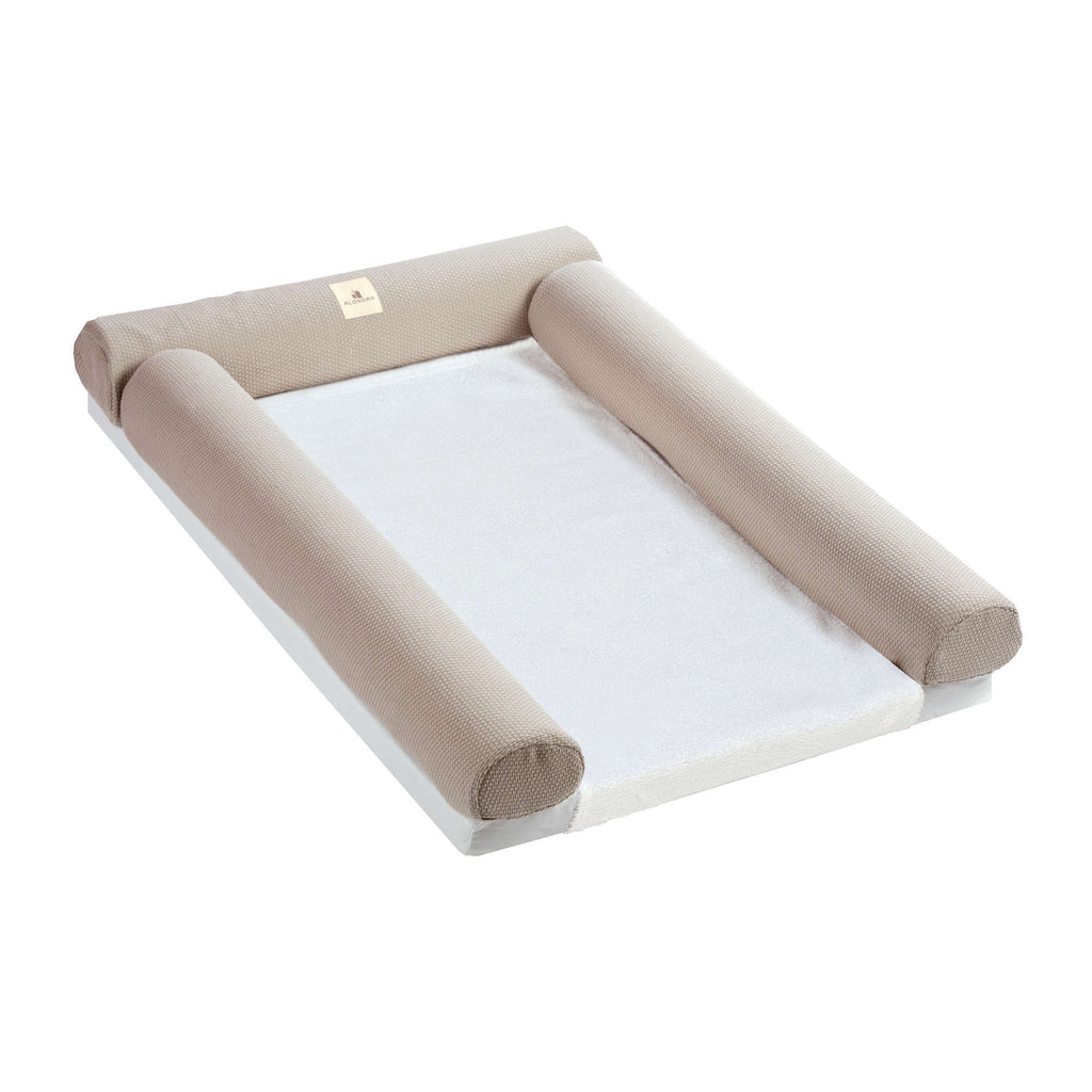 changing mat for dresser Brown of 60x90 cm baby or chest of drawers Elegant White and Blue Body Shape for S size:Pear Smocked Dresses this cover features a