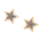 percheros decoración infantil con forma de estrella