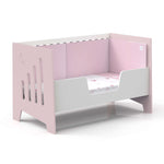 Cuna cama rosa para bebé niña