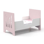 Cuna cama 70x140 rosa para bebé niña