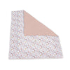 Crib duvet 55x70 cm/60x80 cm (reversible) pink flowers · Liberty 1304A-132