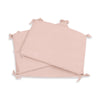Tour de lit bébé 60x120 cm (déhoussable) rose clair · Liberty 607A-132