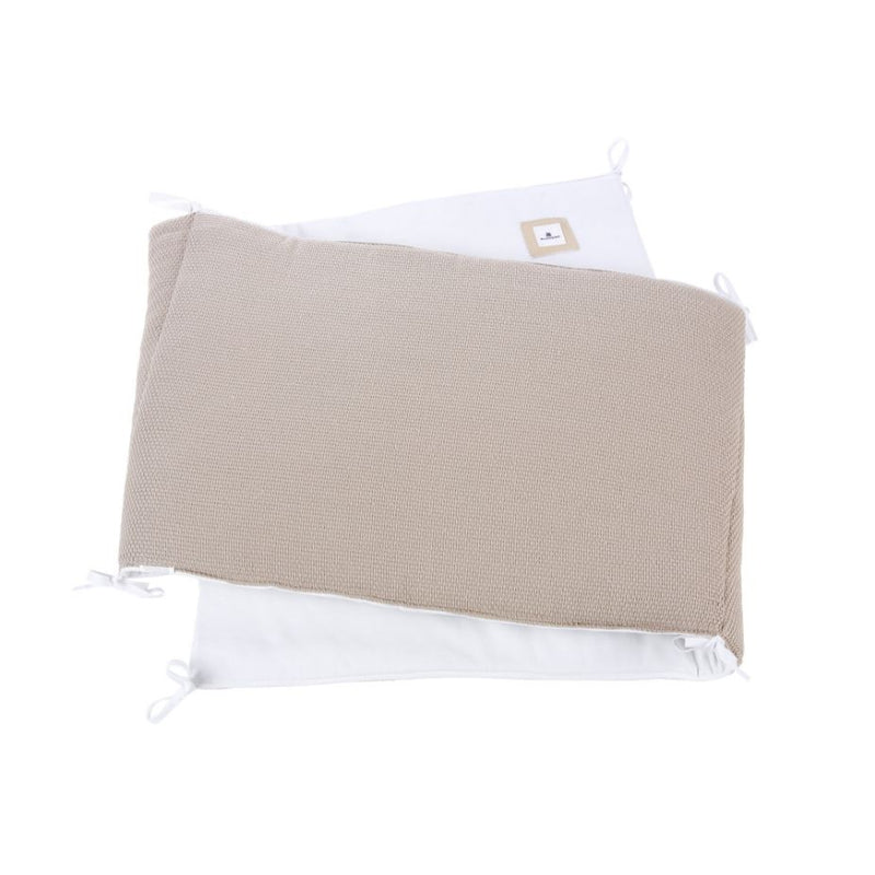 Pack de 3 sábanas infantiles de cuna 70x140cm beige