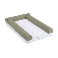 Changer (60x90 cm) for dresser/convertible crib 70x140 cm green-olive · 631-127 Espuma do mar