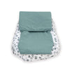 Babynest (mit Anti-Reflux-Keilkissen) Eukalyptusblättern · Musgo 666C-118