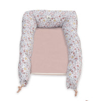 Babynest (3in1) rosa Blumen · Liberty 666-132