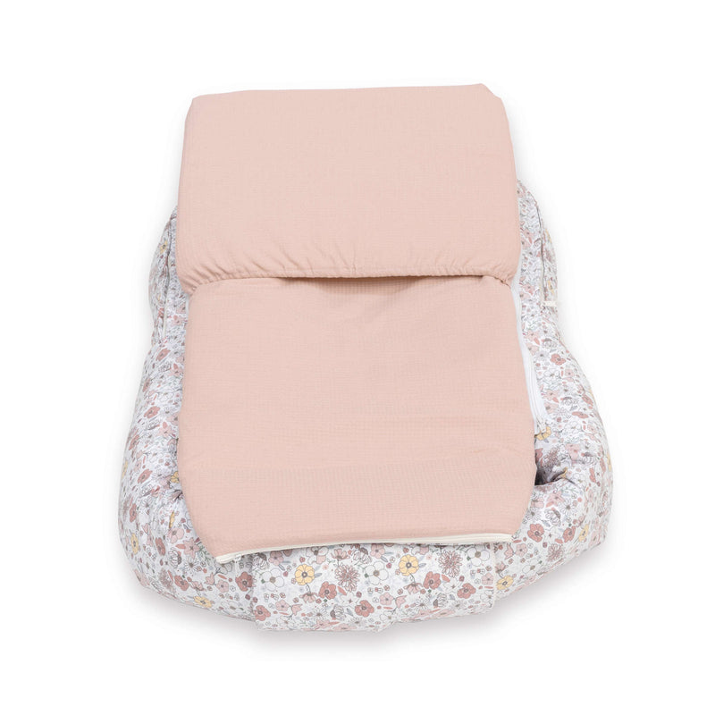 Babynest (3in1) rosa Blumen · Liberty 666-132