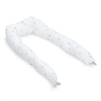 Babynest (mit Anti-Reflux-Keilkissen) beigen Blättern · Nandina 666C-116