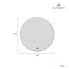 Runder Kinderteppich (110 cm) verde · Musgo 708-118