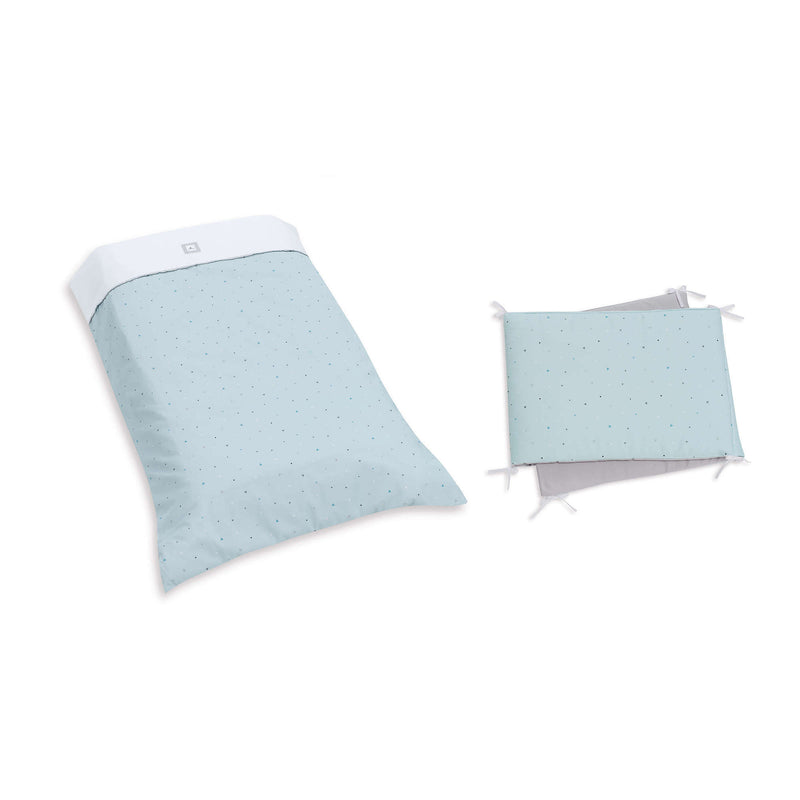 Baby sheet sets for cots 60x120 cm in different colours - Alondra