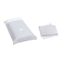 Set duvet and bumper for cot 60x120 cm light grey · 9L2N-114 Galaxy