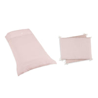 Set edredão e protetor berço 60x120 cm rosa · 9L2N-122 Cremarosa