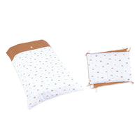 Set duvet and bumper for cot 60x120 cm terracotta · 9L2N-123 Ariake