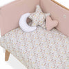 Tour de lit bébé 60x120 cm (déhoussable) rose clair · Liberty 607A-132