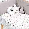 Set duvet and bumper for cot 60x120 cm with forest pattern · 9L2N-148 Taiga