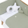 Tour de lit bébé 60x120 cm (déhoussable) vert · Mist 607A-156