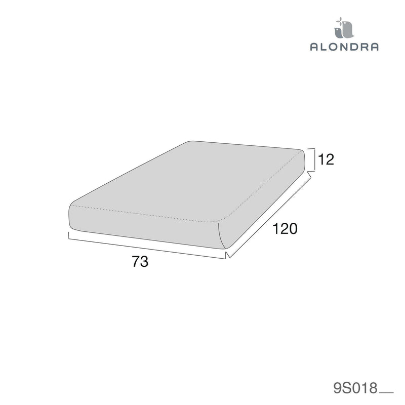 Spannbetttuch für Beistellbett 60x120 (Beistellbett-Etappe) 60x120 · 9S018-B 