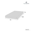 Fitted sheet (in white) for cot 70x140 cm · 9S032-B 