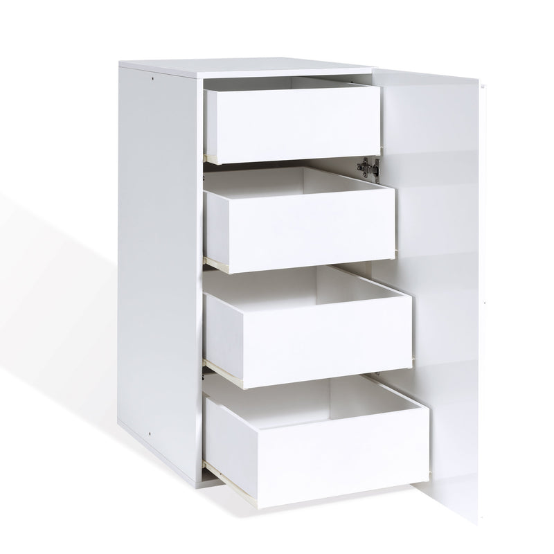 Modulare Kindergarderobe mit 4 Modulen (100 cm) · Modular A3014