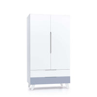 Armoire pour enfants (2 portes/2 tiroirs) laqué · Style A347