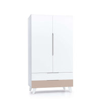 Armoire pour enfants (2 portes/2 tiroirs) laqué · Style A347
