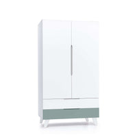 Armoire pour enfants (2 portes/2 tiroirs) laqué · Style A347
