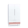Armoire pour enfants (2 portes/2 tiroirs) laqué · Style A347
