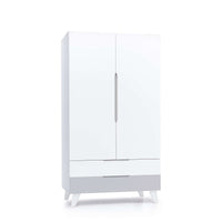 Armoire pour enfants (2 portes/2 tiroirs) laqué · Style A347