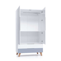 Armoire enfants nordique style 110 cm avec jambes en bois · Lifestyle A347R