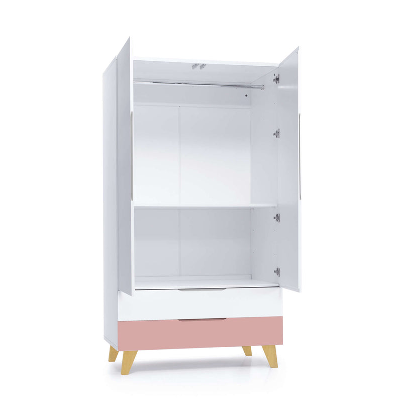 Nomad children's wooden wardrobe (110cm) - A347R-M7750