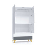 Nomad children's wooden wardrobe (110cm) - A347R-M7750