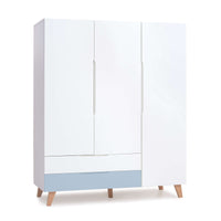 Armoire d'enfant (3 portes) style nordique pieds bois · A447R Lifestyle Plus+