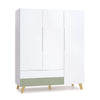 Armoire d'enfant (3 portes) avec pieds en bois · A447R Nomad Plus+