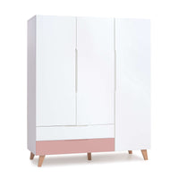 Armoire d'enfant (3 portes) style nordique pieds bois · A447R Lifestyle Plus+