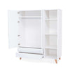 Armoire d'enfant (3 portes) style nordique pieds bois · A447R Lifestyle Plus+