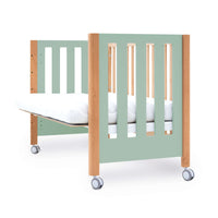 Co-sleeping cot 60x120 cm (5in1) wood/mint · Occa C166-M9555