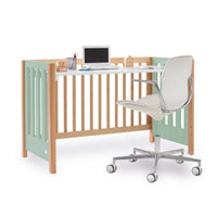 Co-sleeping cot 60x120 cm (5in1) wood/mint · Occa C166-M9555