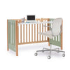 Co-sleeping cot 60x120 cm (5in1) wood/green olive · Occa C166-M9556