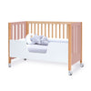 Lit bébé cododo 60x120 cm bois/rose · Occa C166-M9559