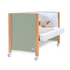 Co-sleeping cot 60x120 cm (5in1) wood/green olive · Ombra C167-M9556