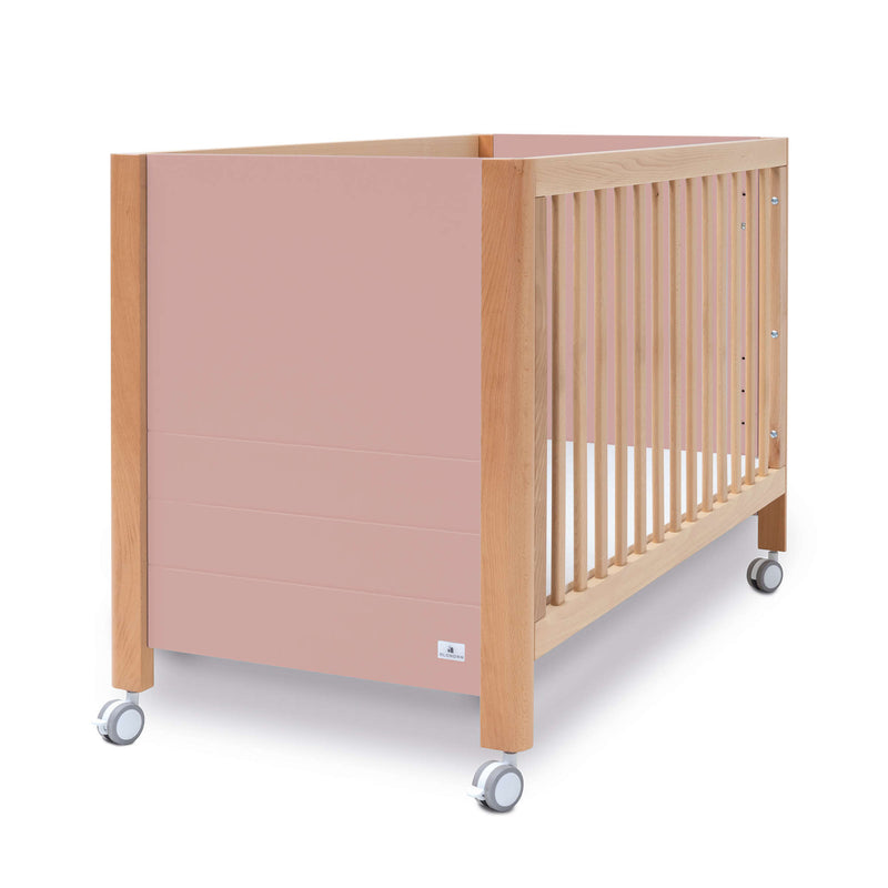 Co-sleeping cot 60x120 cm (5in1) wood/pink · Ombra C167-M9559