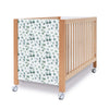 Lit bébé 60x120 cm avec sticker feuilles eucalyptus · Ombra Musgo C167V-M9577-118