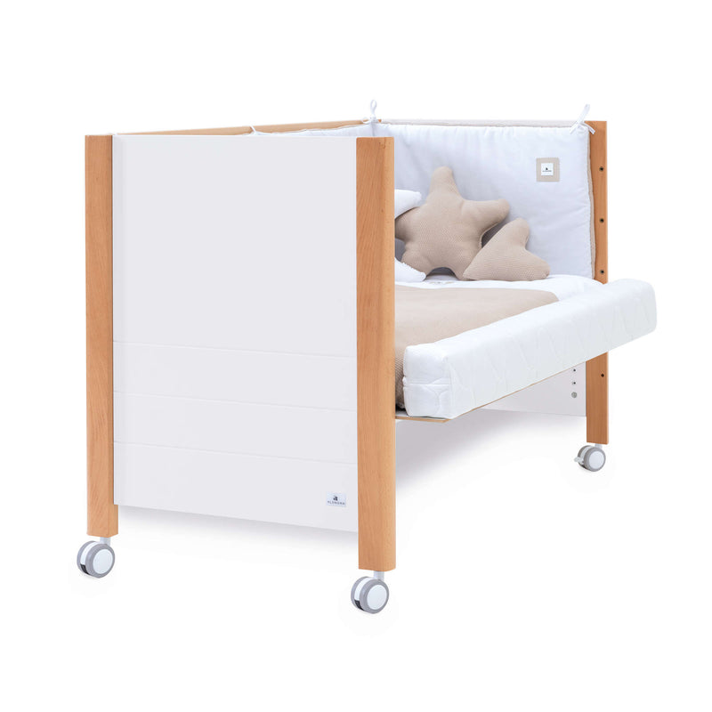 Co-sleeping cot 60x120 cm (5in1) wood/white · Ombra C167-M9577