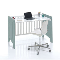 Co-sleeping cot 60x120 cm (5in1) green · Omni Due Eucalyptus