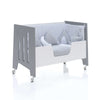 Co-sleeping cot 60x120 cm (5in1) white/anthracite · Omni Due Antracita