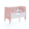 Co-sleeping cot 60x120 cm (5in1) pink/white · Omni Due Quarzo