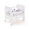 Berceau de cododo (5en1) avec roues 60x80 cm blanc · Omni Uno White