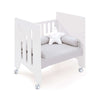 Berceau de cododo (5en1) avec roues 60x80 cm blanc · Omni Uno White