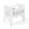 Conversion kit from cot 60x120 cm to crib 60x80 cm white
